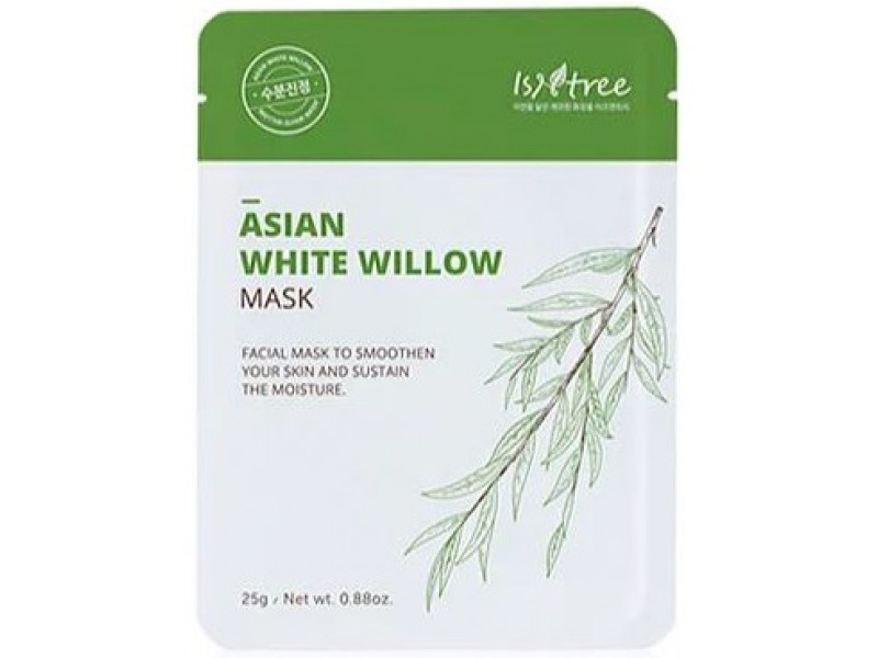 Маска с экстрактом азиатской белой ивы Asian White Willow Mask Isntree