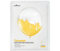 Восстанавливающая тканевая крем-маска с керамидами - Ceramide Deep Moisure Cream Mask Isntree